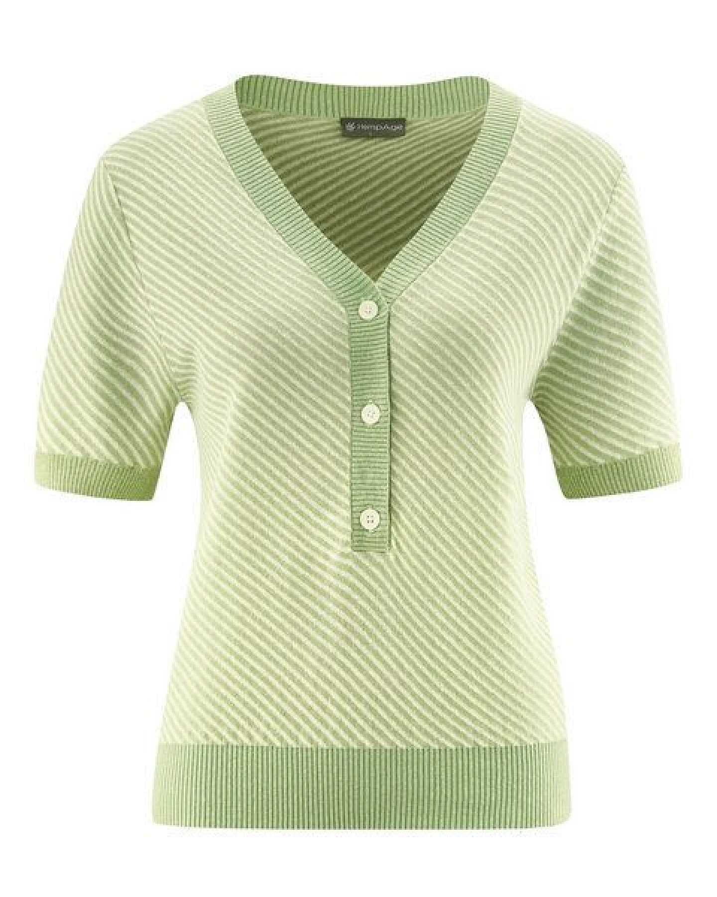 HempAge Damen Halbarmpullover Hanf/Biobaumwolle – Ansicht 2