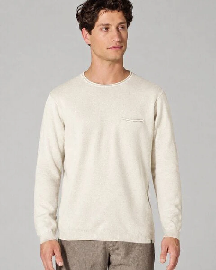 HempAge Herren Sommer Pullover Hanf/Biobaumwolle