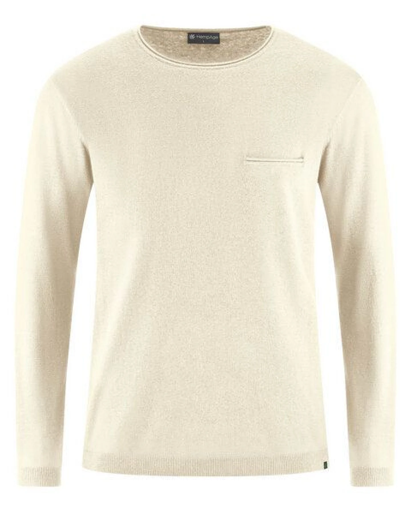 HempAge Herren Sommer Pullover Hanf/Biobaumwolle – Ansicht 2