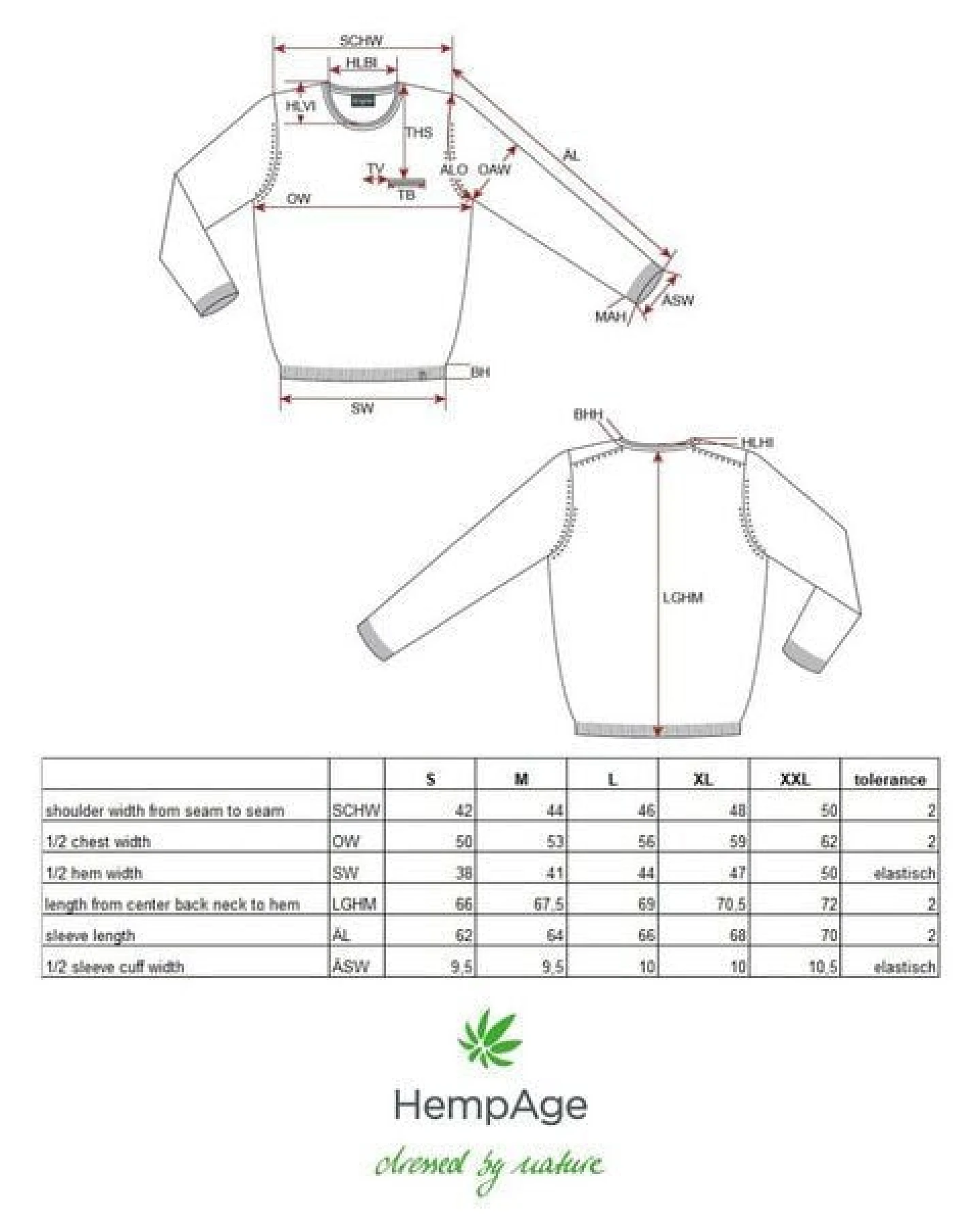 HempAge Herren Sommer Pullover Hanf/Biobaumwolle – Ansicht 3
