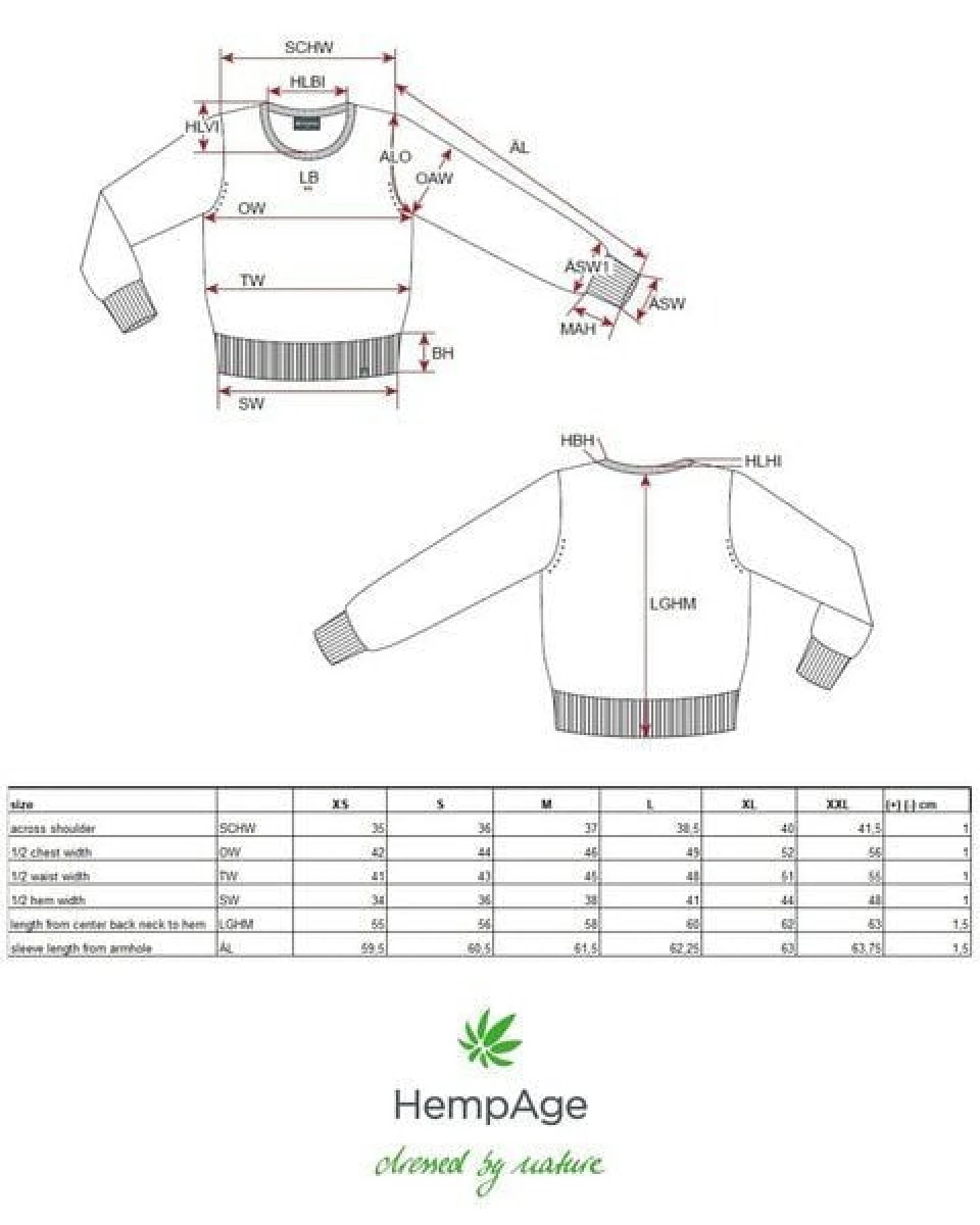 HempAge Damen Lochstrick Pullover Hanf/Biobaumwolle – Ansicht 3
