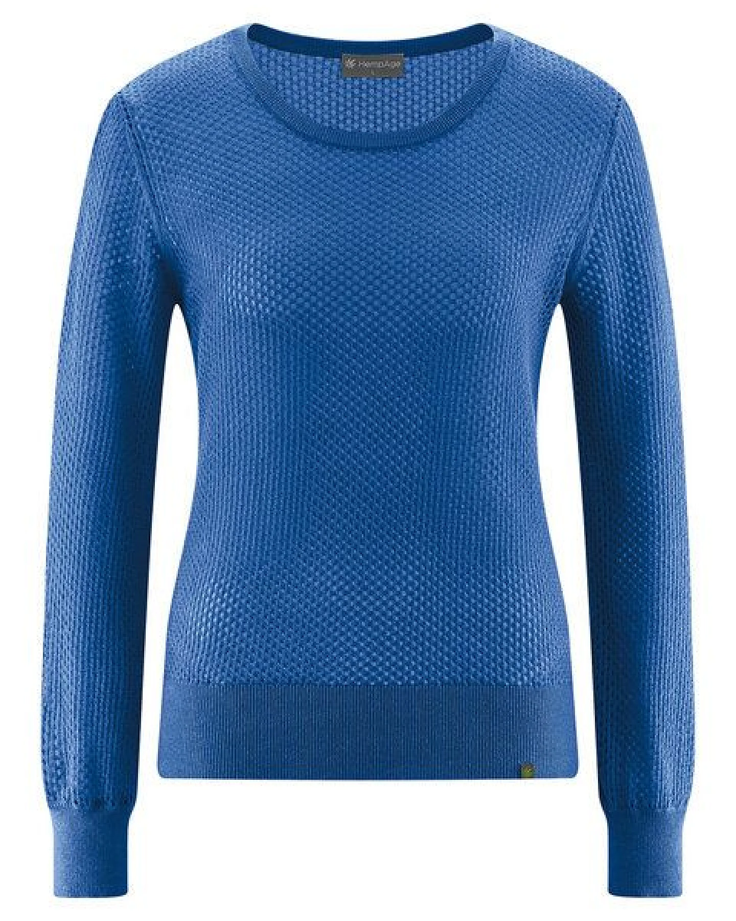 HempAge Damen Lochstrick Pullover Hanf/Biobaumwolle – Ansicht 2