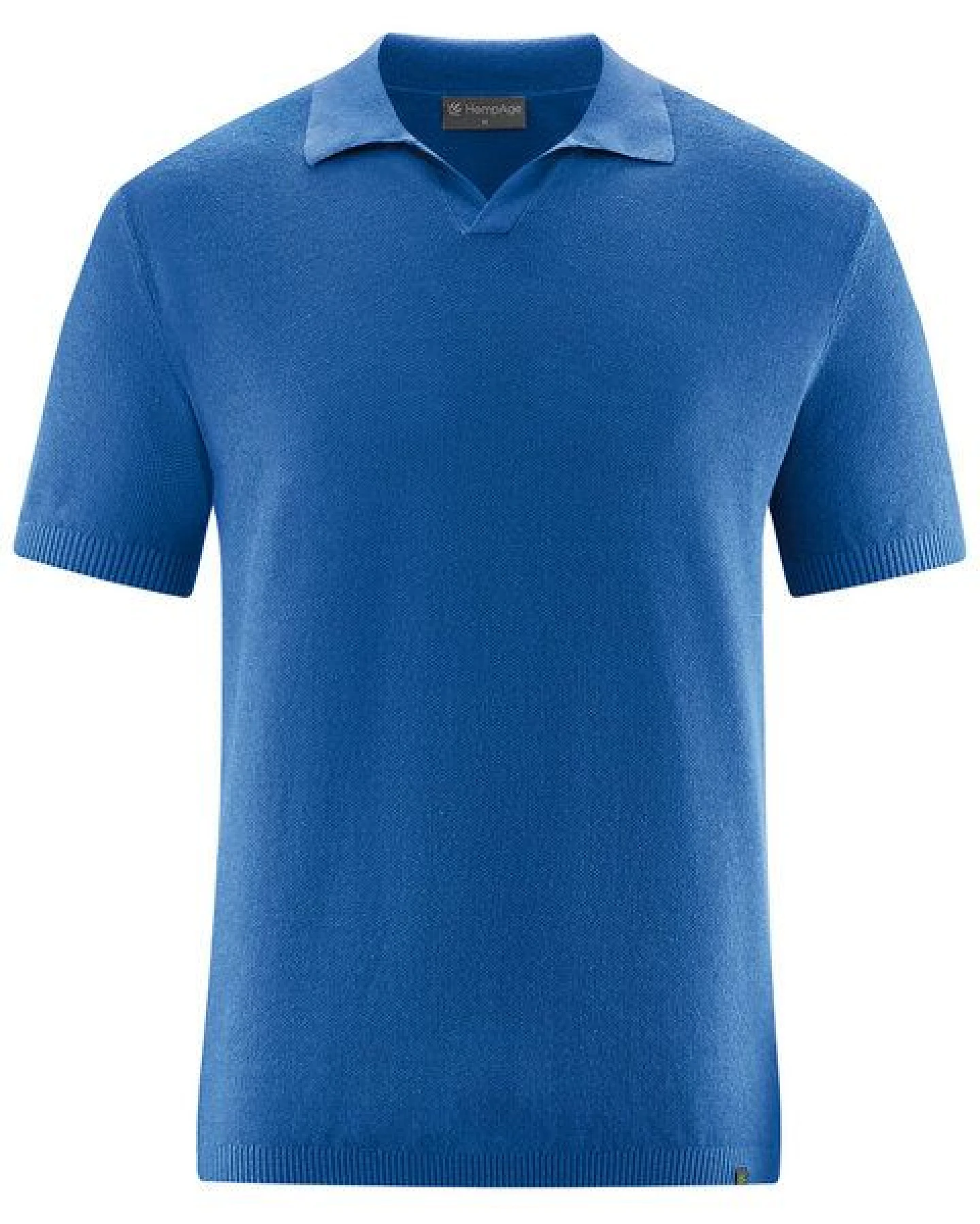 HempAge Herren Sommer Strick-Polo Hanf/Biobaumwolle – Ansicht 2