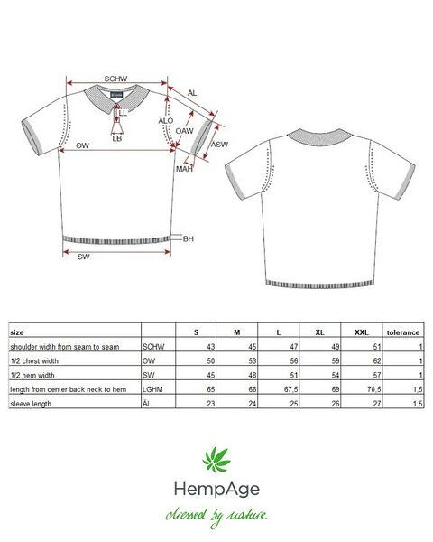HempAge Herren Sommer Strick-Polo Hanf/Biobaumwolle – Ansicht 3