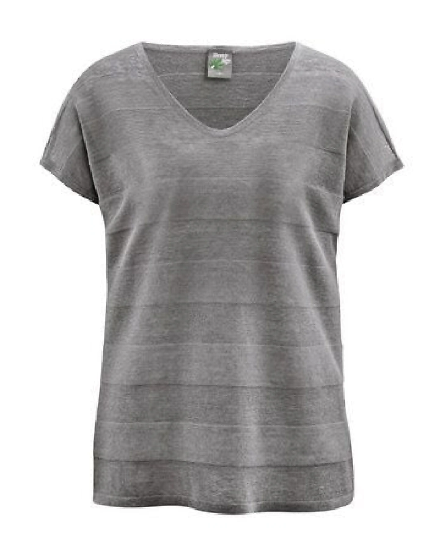 Hempage Damen Strick T-Shirt 100% Hanf – Ansicht 2