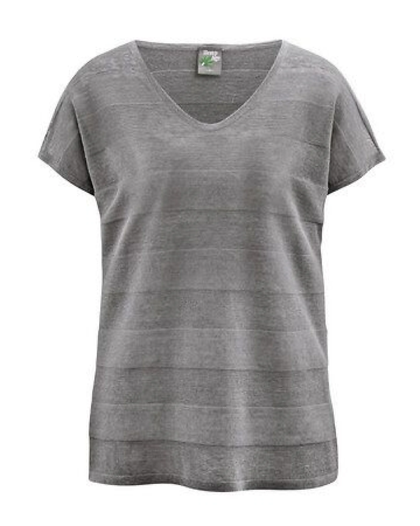 Hempage Damen Strick T-Shirt 100% Hanf – Ansicht 2