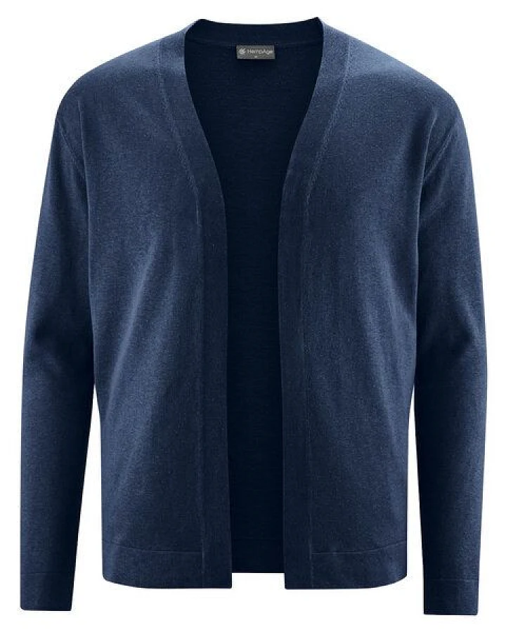 HempAge Herren Strickjacke Hanf/Biobaumwolle