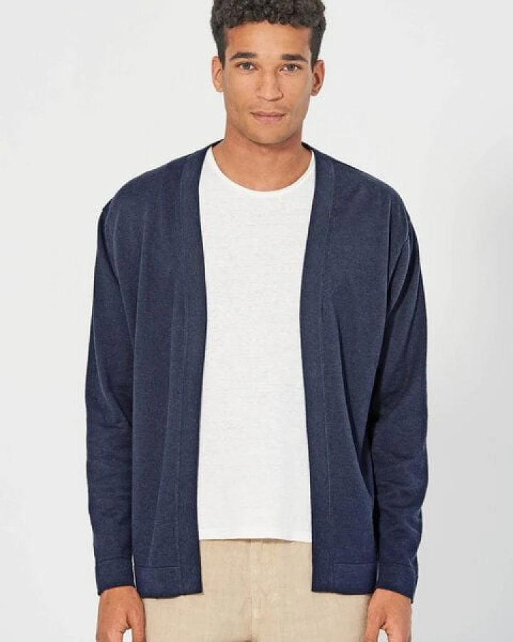HempAge Herren Strickjacke Hanf/Biobaumwolle