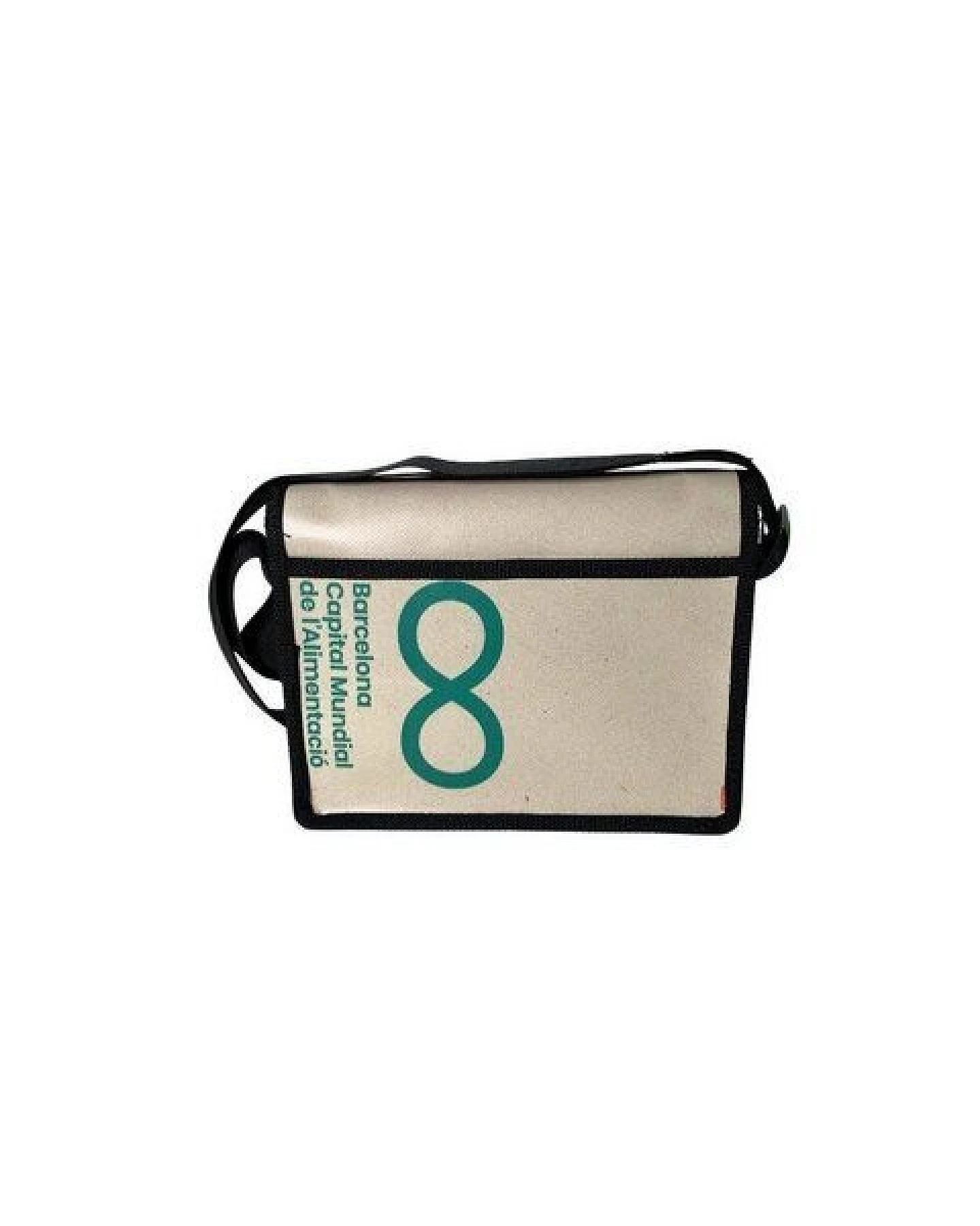 DEMANO Kleine Schultertasche aus Recycelte Bannern Universitat XS – Ansicht 3