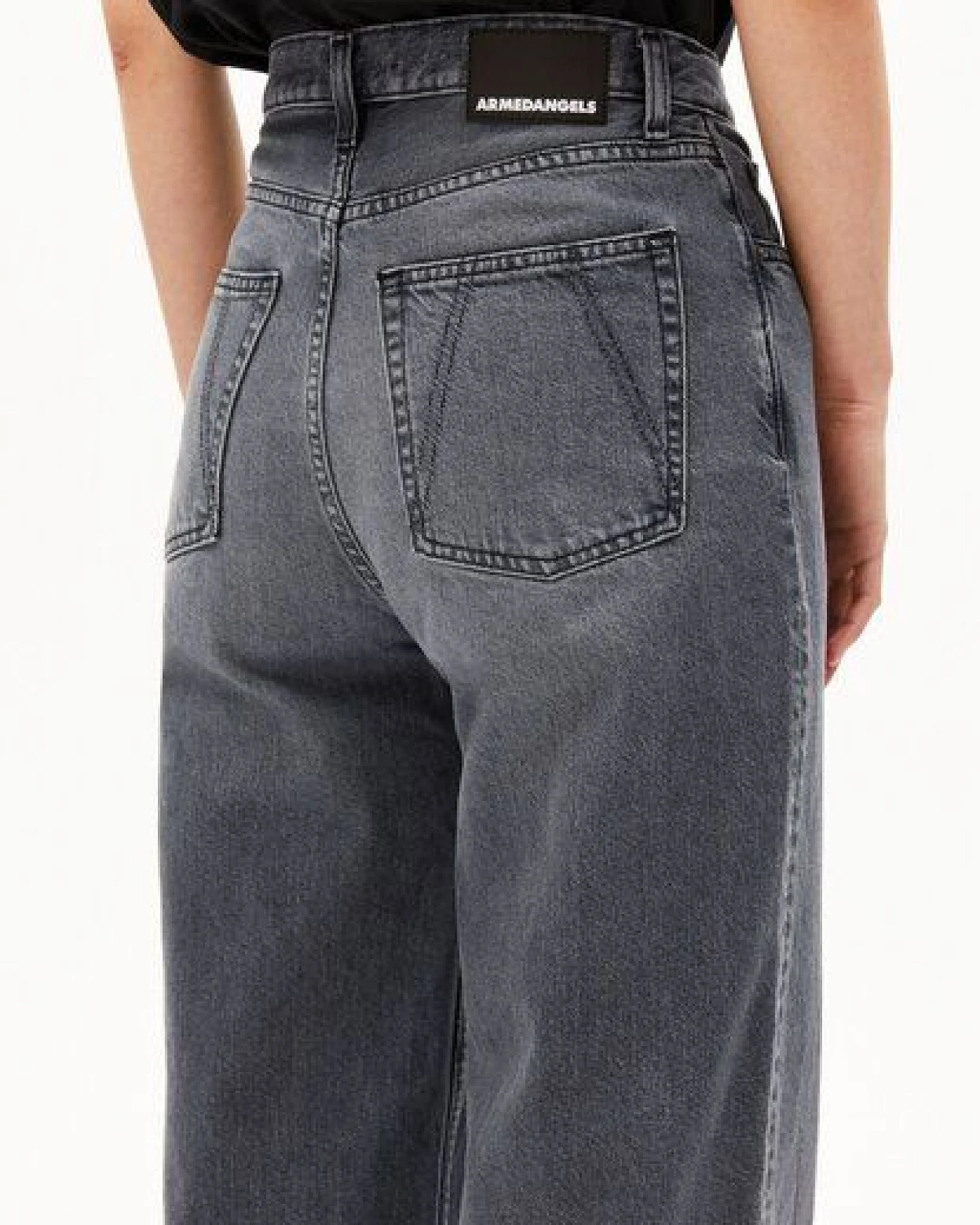 ARMEDANGELS ENIJAA Damen Wide Jeans recycelter Baumwolle – Ansicht 3