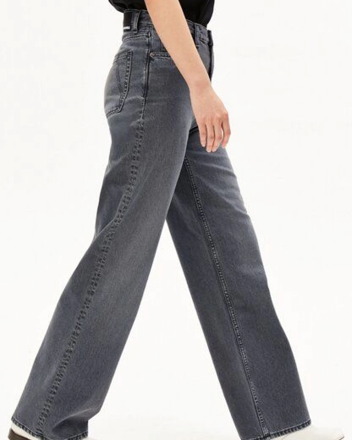 ARMEDANGELS ENIJAA Damen Wide Jeans recycelter Baumwolle – Ansicht 4