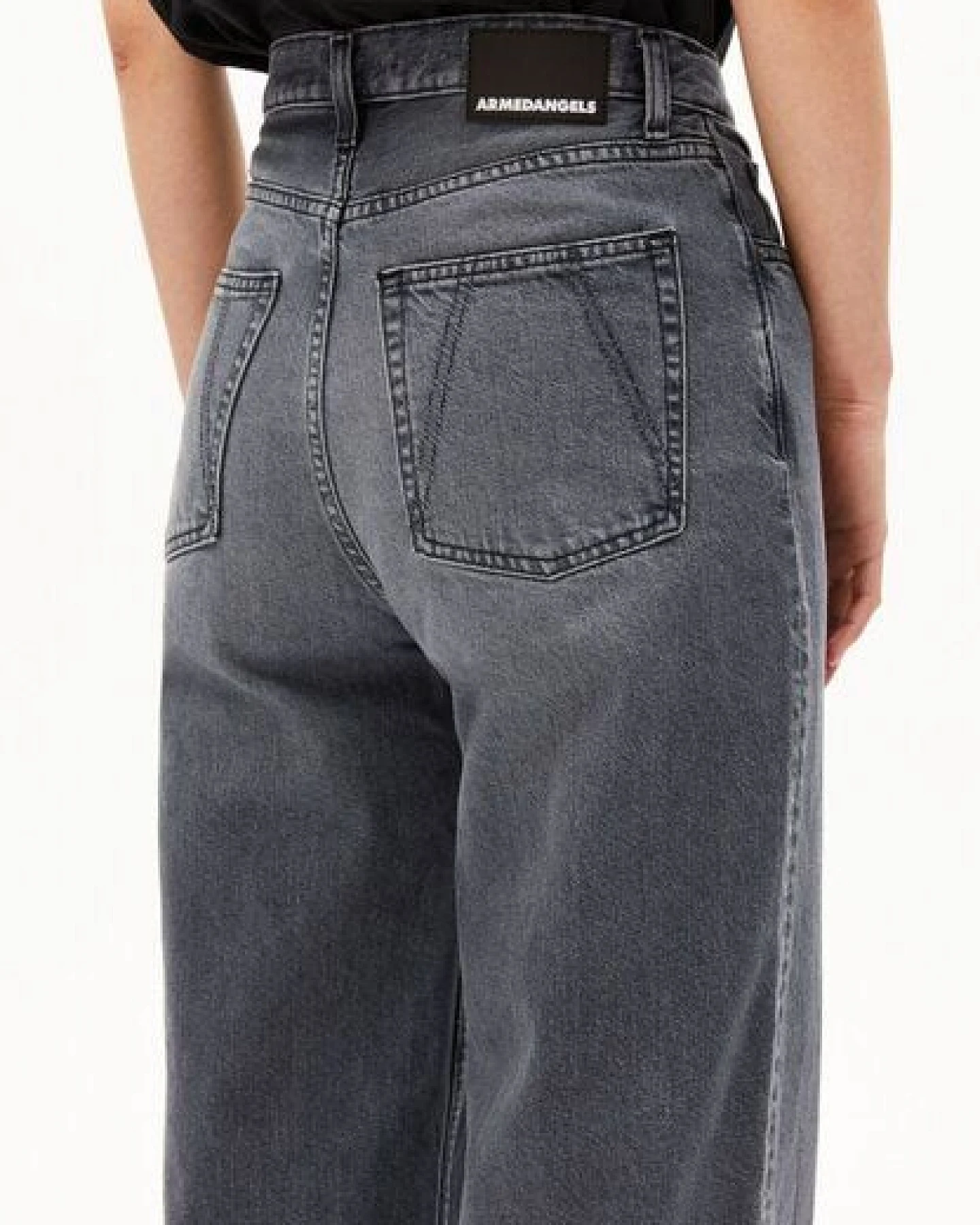 ARMEDANGELS ENIJAA Damen Wide Jeans recycelter Baumwolle – Ansicht 3