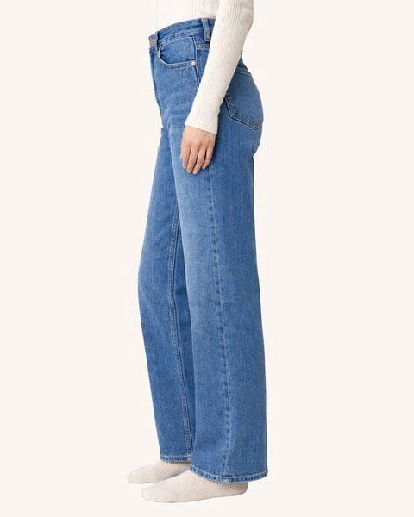 NORDLICHT Jeans Hose Dilja aus Bio-Baumwolle – Ansicht 2