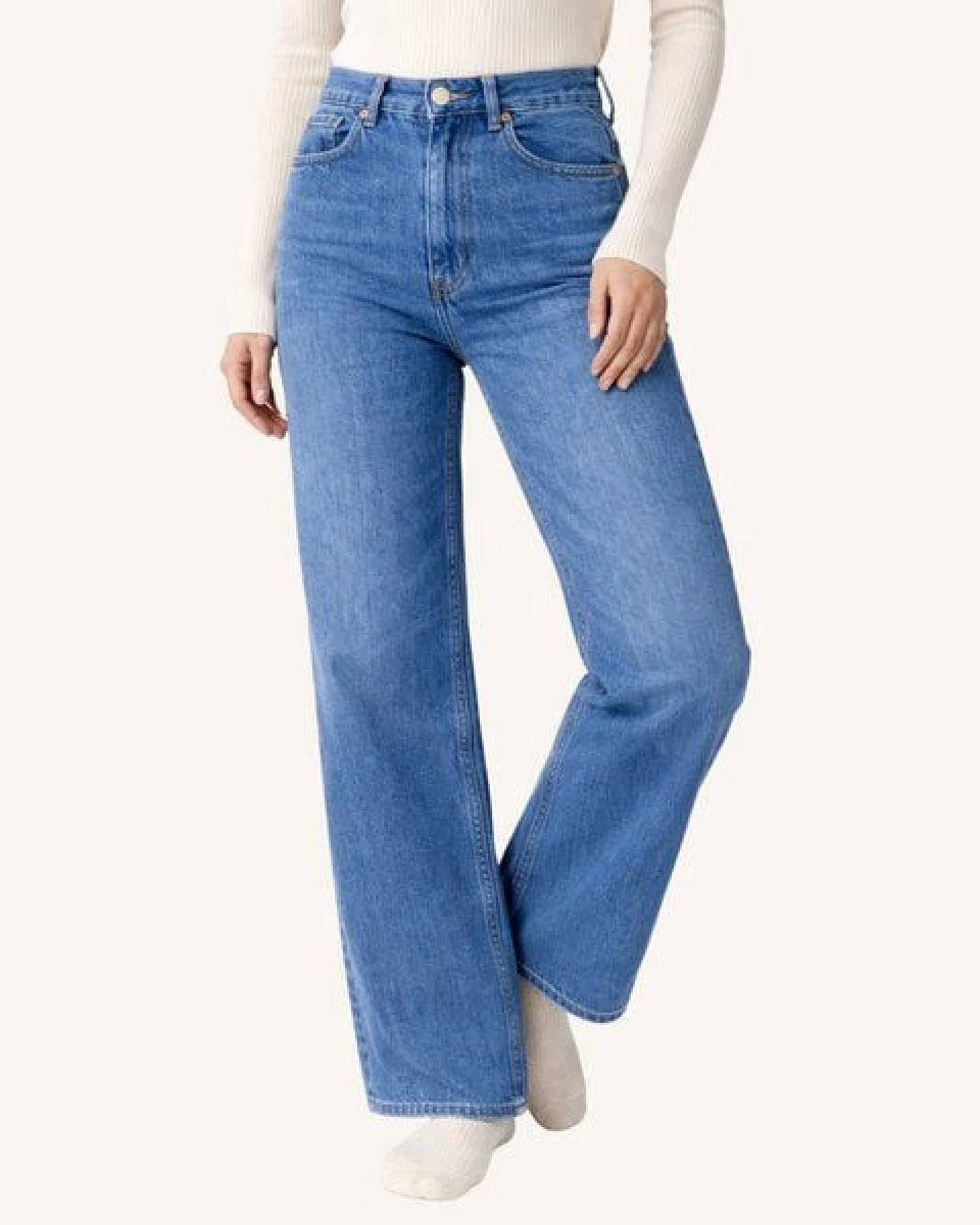 NORDLICHT Jeans Hose Dilja aus Bio-Baumwolle – Ansicht 3