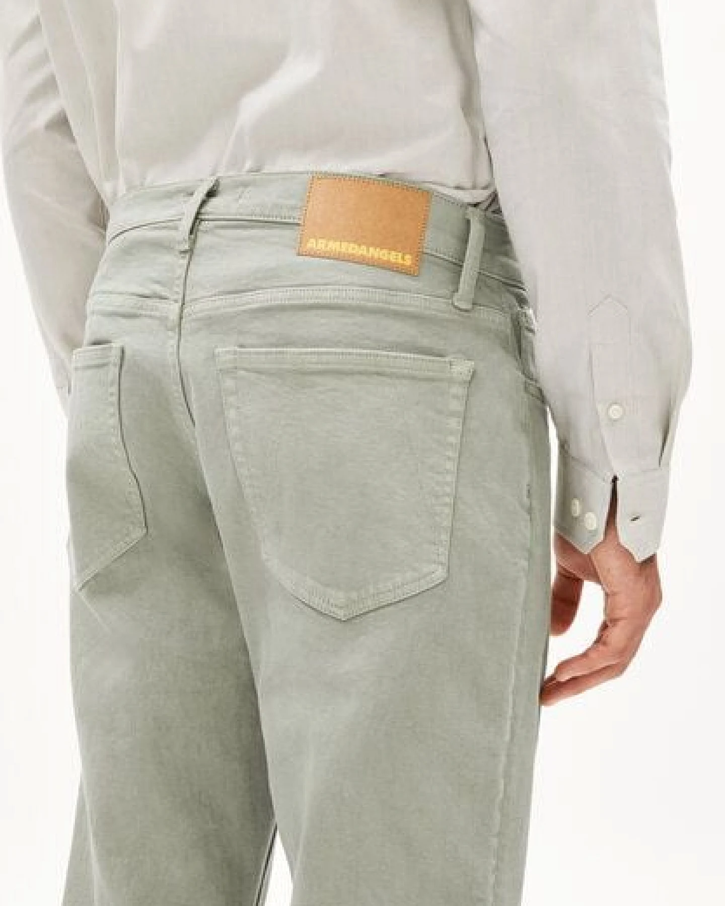 ARMEDANGELS AARJO TARPA Herren Tapered Jeans recycelter Baumwoll Mix Comfort Stretch – Ansicht 3