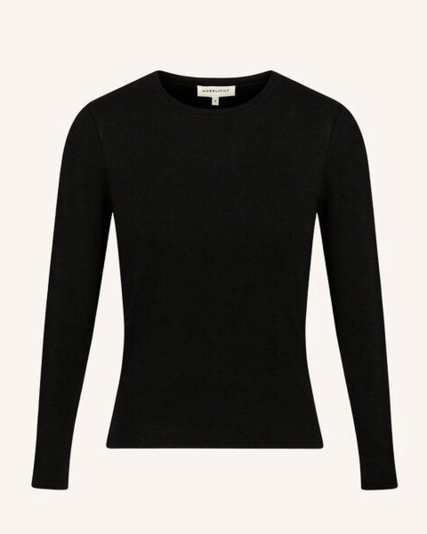 NORDLICHT Geripptes Langarmshirt Lica aus Bio-Baumwolle – Ansicht 2