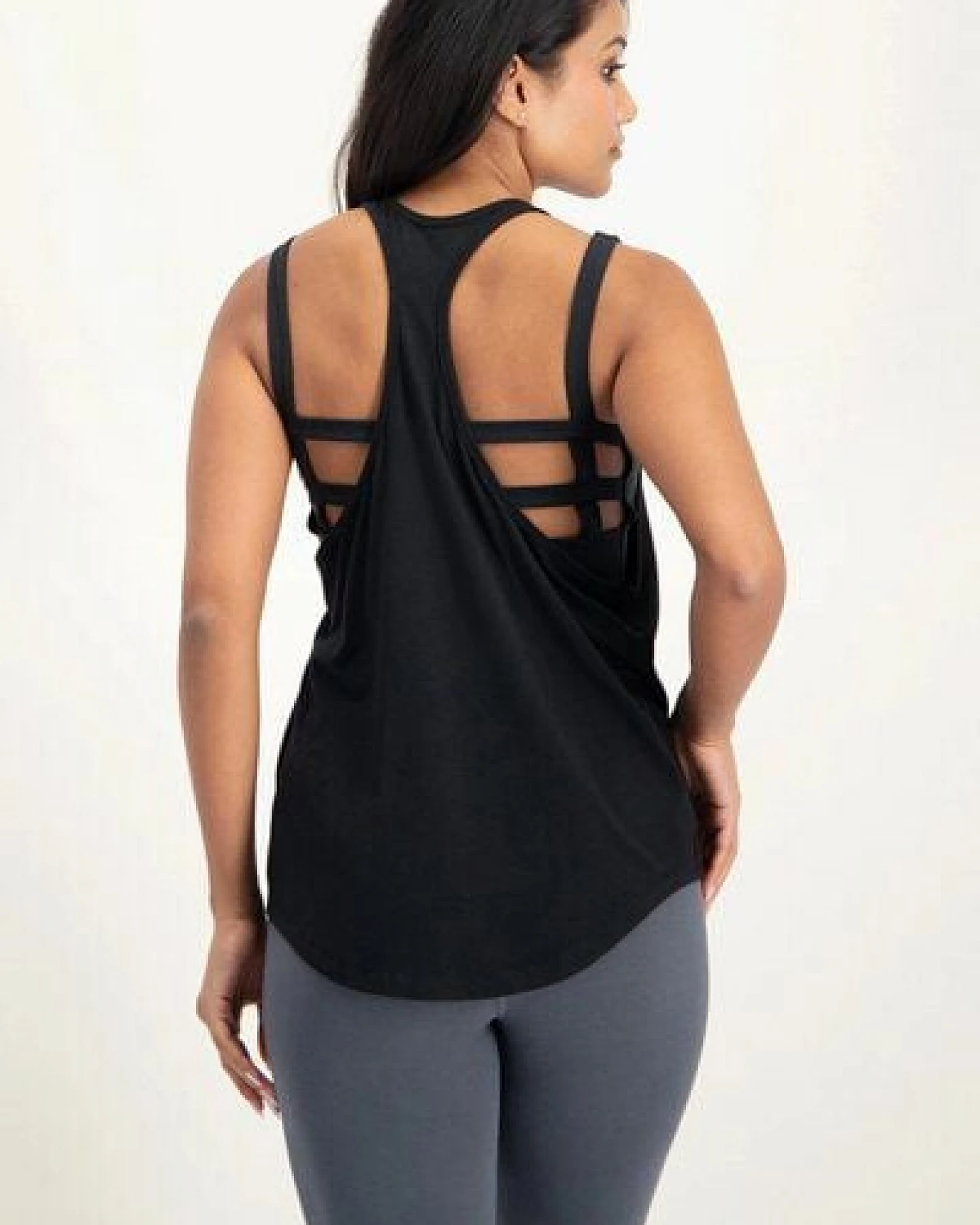 Urban Goddess Maya Loose Fit Yoga Top – Ansicht 3