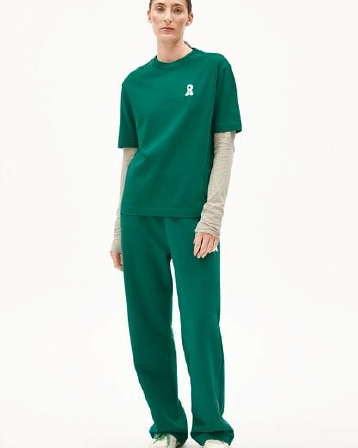 ARMEDANGELS ICONIC Å TARJAA Damen Heavyweight T-Shirt aus recyceltem Baumwoll Mix – Ansicht 4