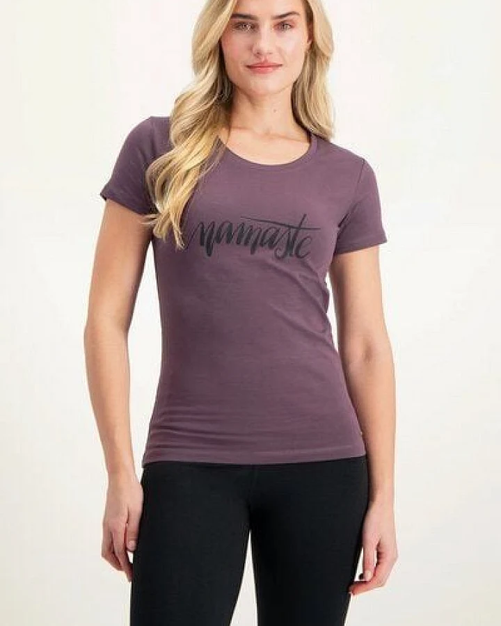 Urban Goddess Namaste Core Yoga Tee