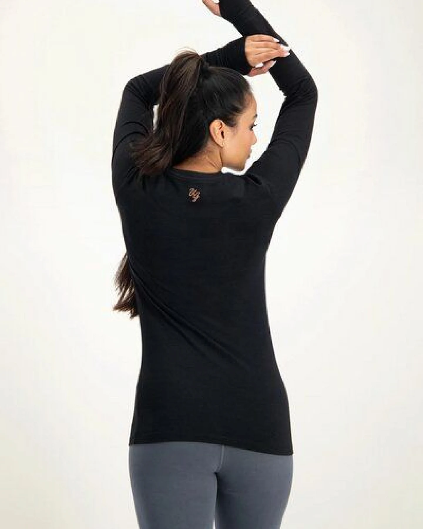 Urban Goddess Namaste Core Yoga-Longsleeve – Ansicht 3