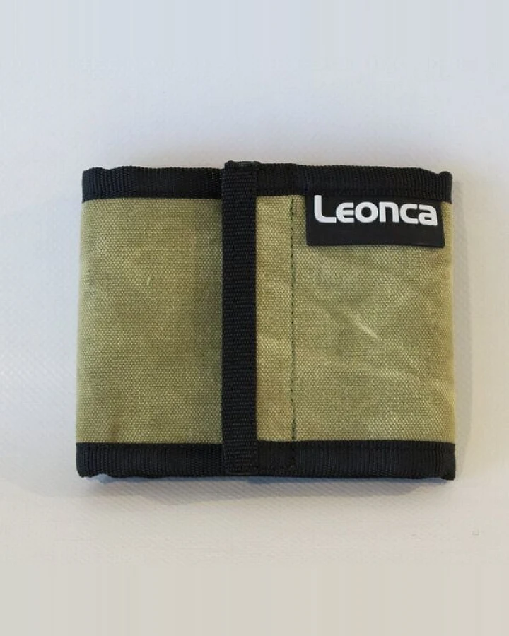 Leonca Portemonnaie aus recyceltem Seesack Leinen