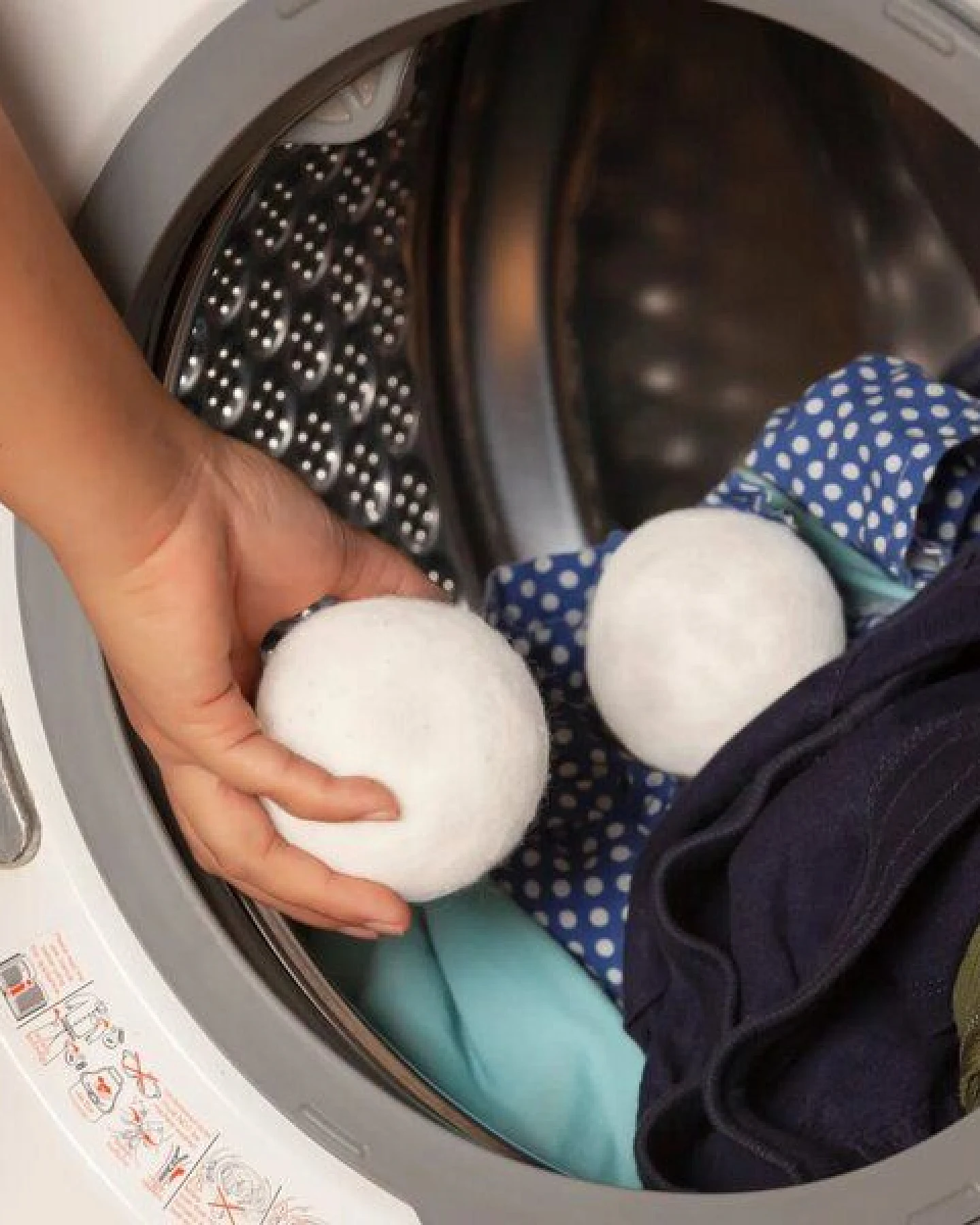 SuperBee Wäsche Trocknerbälle aus 100% Schafwolle – Natürliche Weichspüler im 3er-Set – Ansicht 2