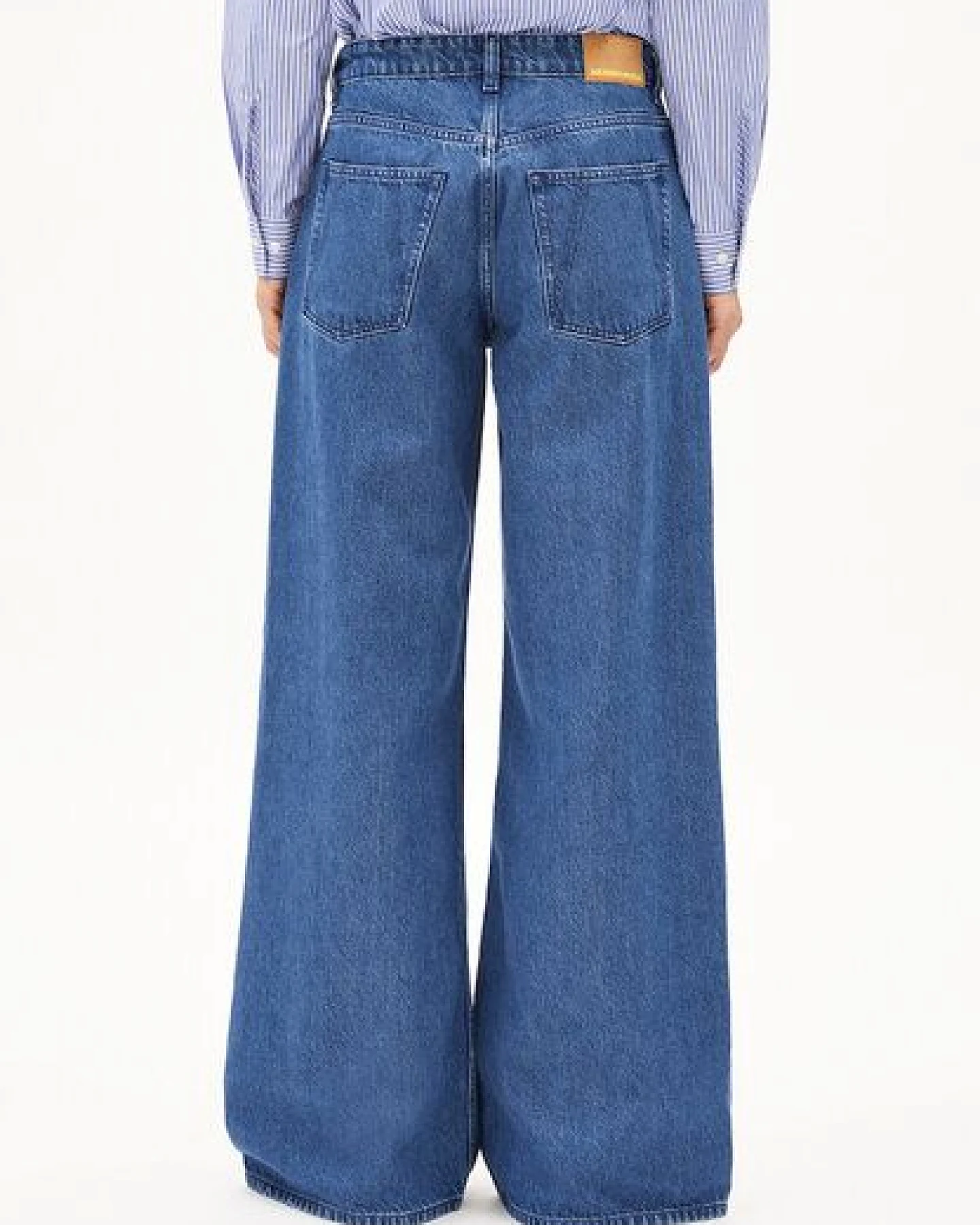 ARMEDANGELS ASTRAEAAS Damen Wide Jeans Bio-Baumwoll Mix – Ansicht 3