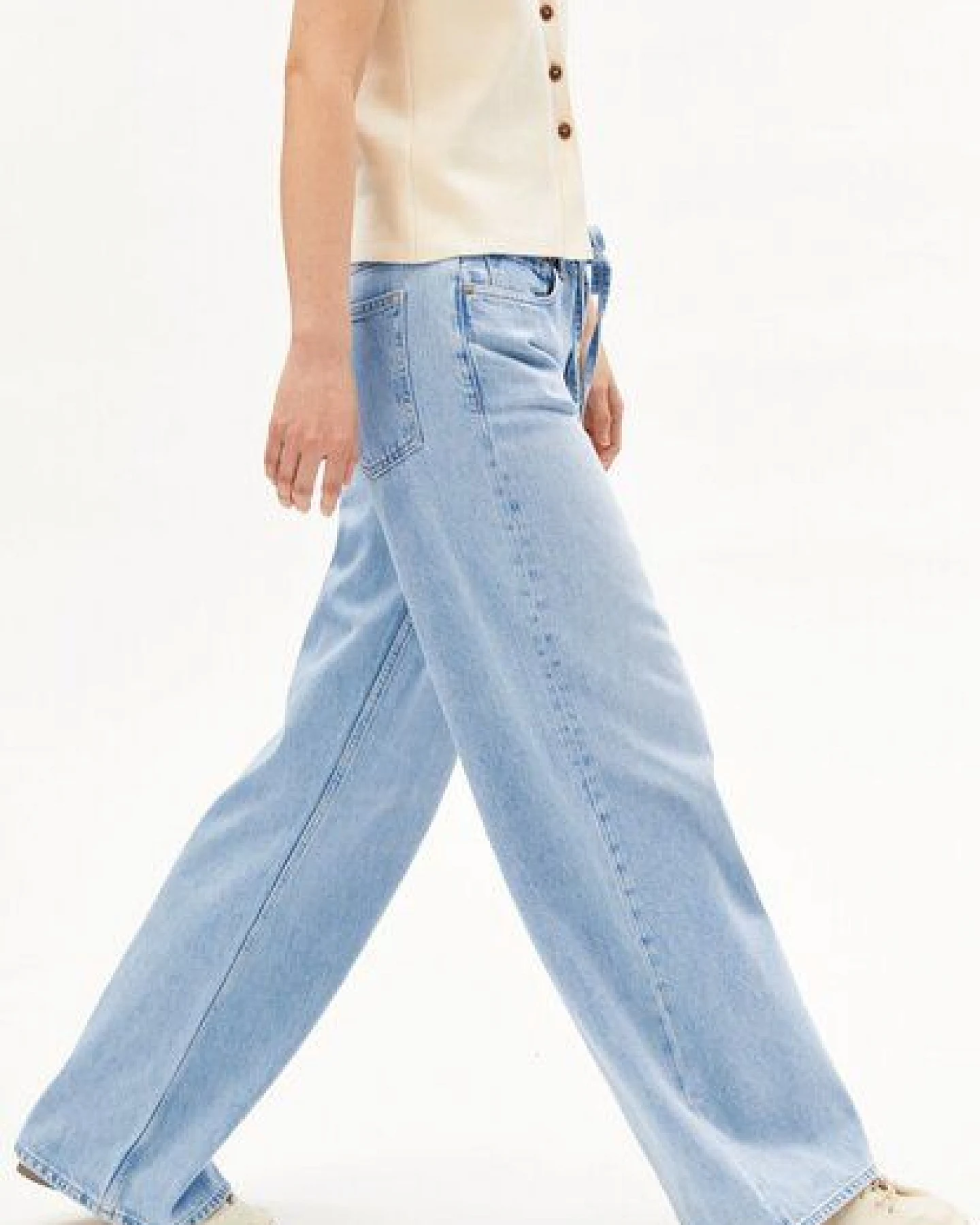 ARMEDANGELS ASTRAEAAS Damen Wide Jeans Bio-Baumwoll Mix – Ansicht 4