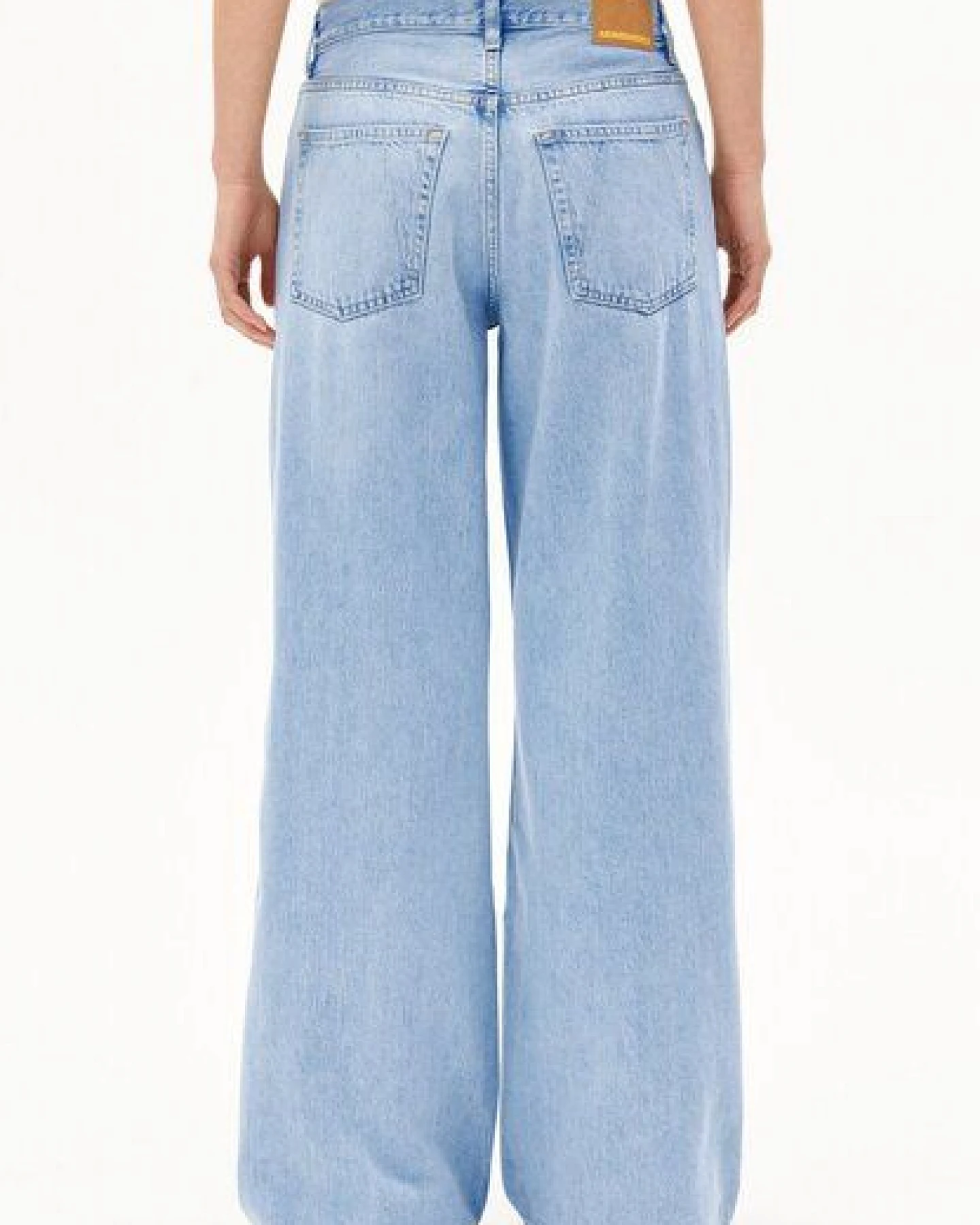 ARMEDANGELS ASTRAEAAS Damen Wide Jeans Bio-Baumwoll Mix – Ansicht 2