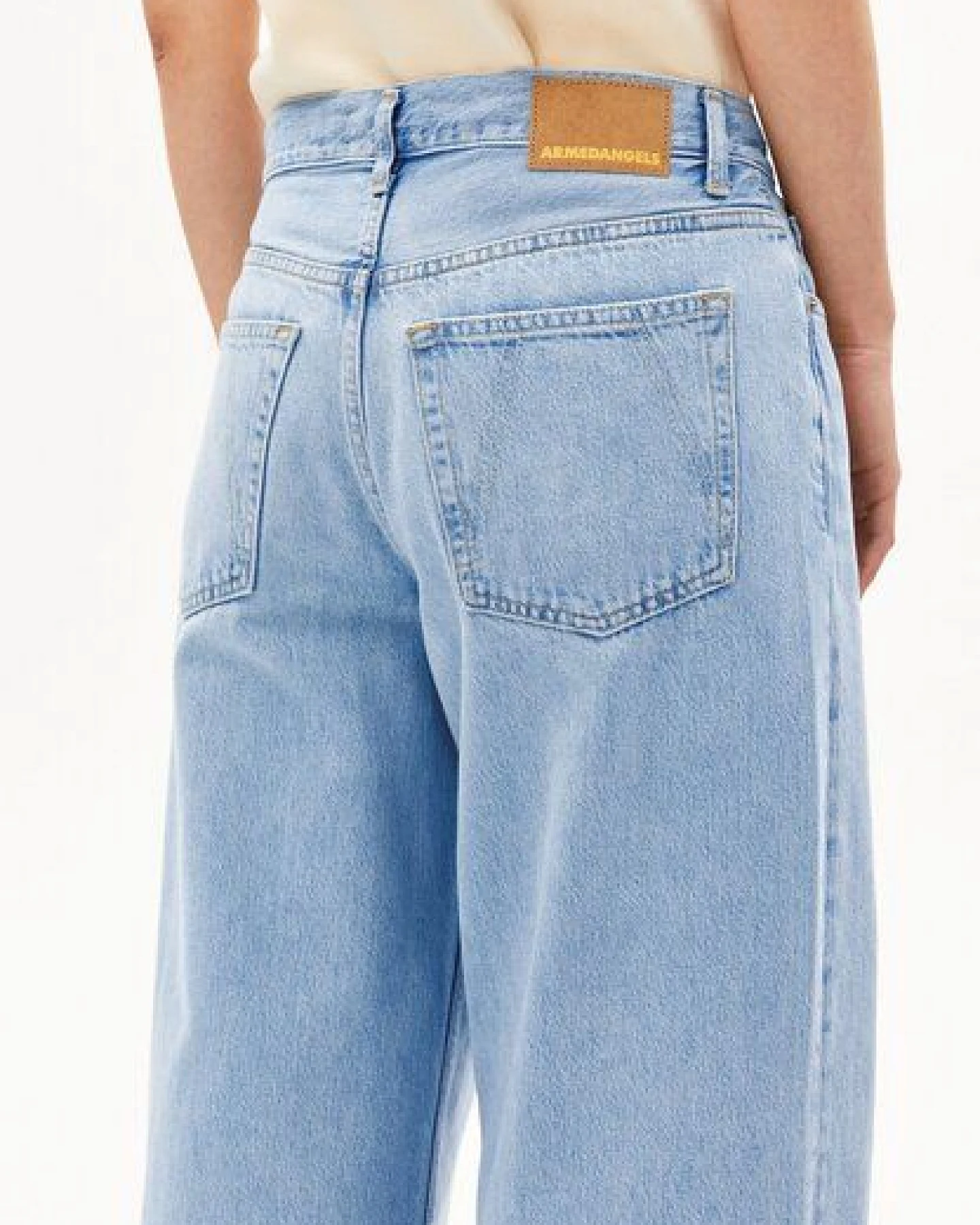 ARMEDANGELS ASTRAEAAS Damen Wide Jeans Bio-Baumwoll Mix – Ansicht 3