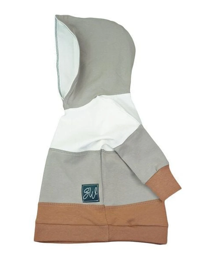 Sternchenwolke BIO Hoodie "Cafe au lait"