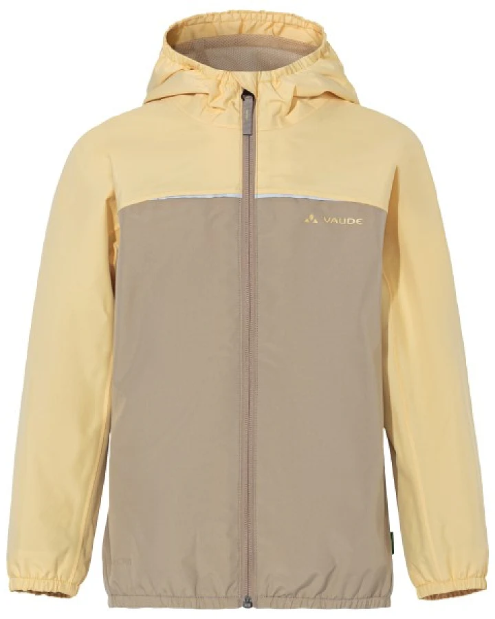 Produktseite: Vaude - Kid's Turaco Jacket III - Regenjacke Gr 104 beige
