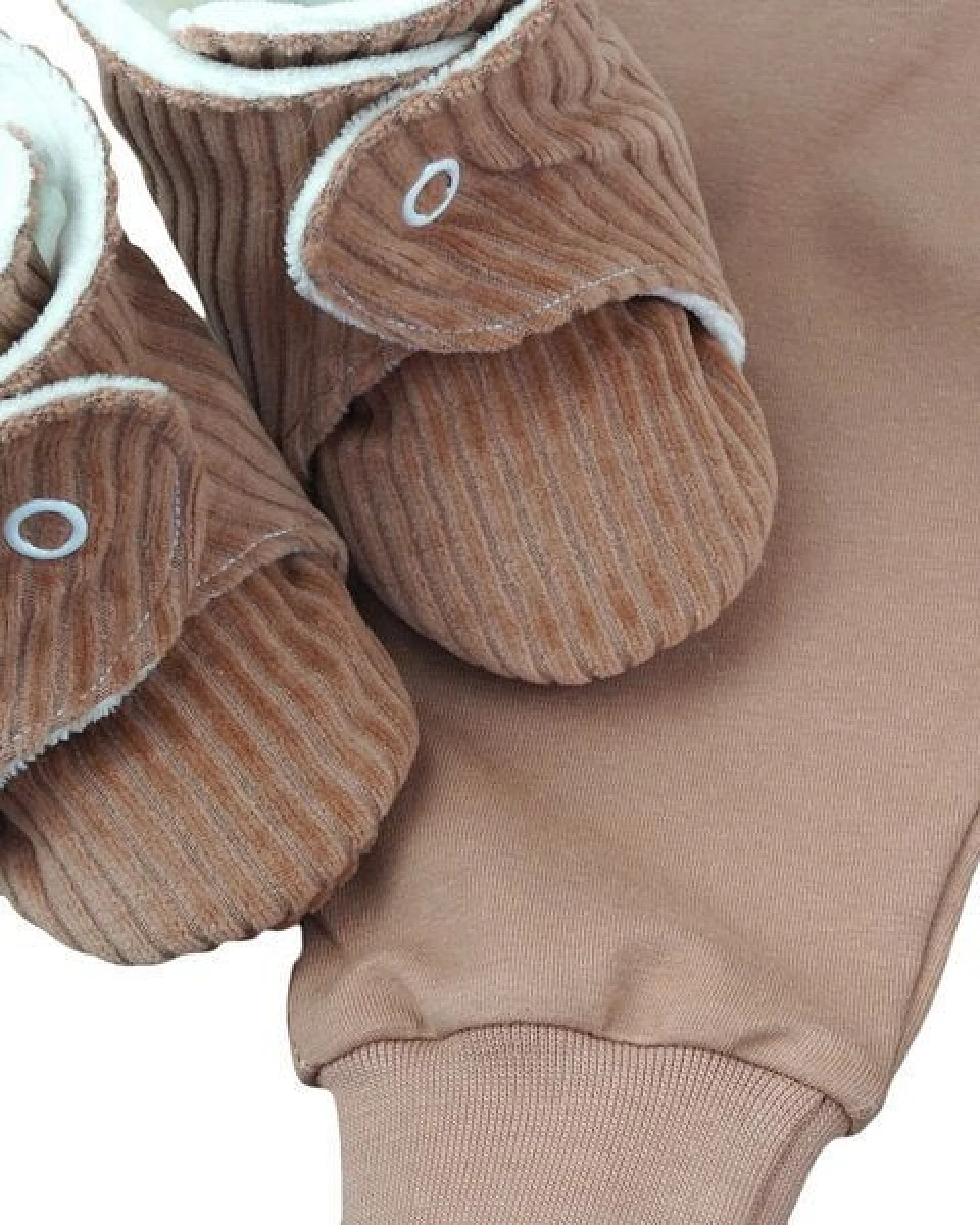 Sternchenwolke Bio Baggy Hose "Cafe au lait" – Ansicht 4