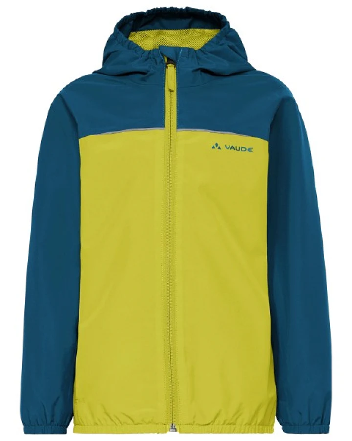 Vaude - Kid's Turaco Jacket III - Regenjacke Gr 92 gelb/blau