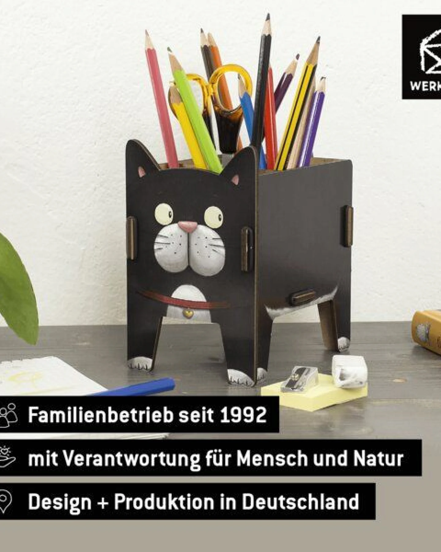 WERKHAUS Stiftebox Vierbeiner - Katze – Ansicht 3
