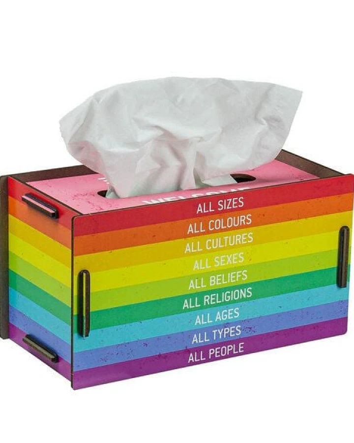WERKHAUS Tissue-Box - WELCOME
