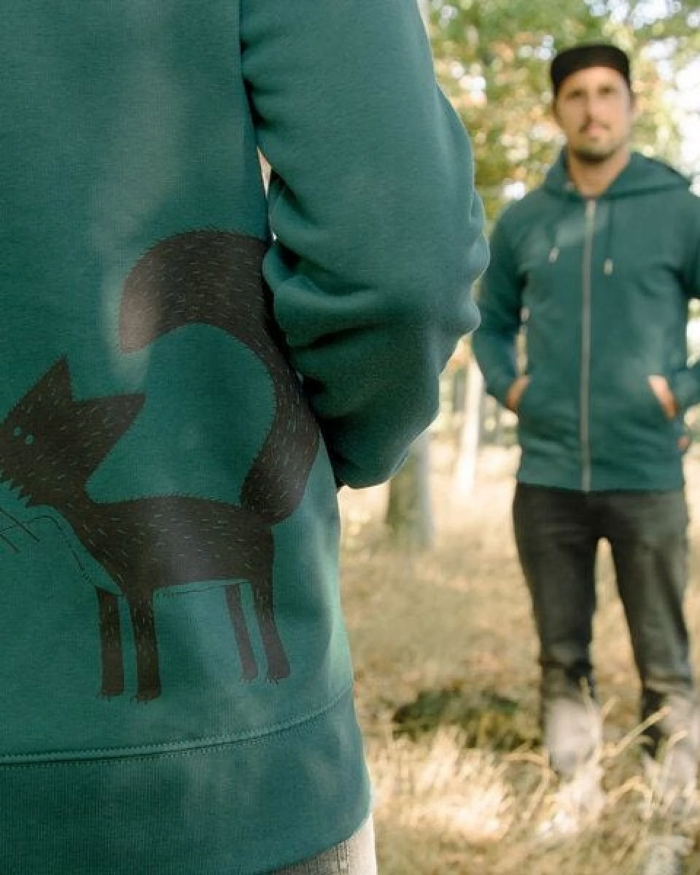 Cmig Franzi Fuchs Kapuzenjacke unisex – Ansicht 2