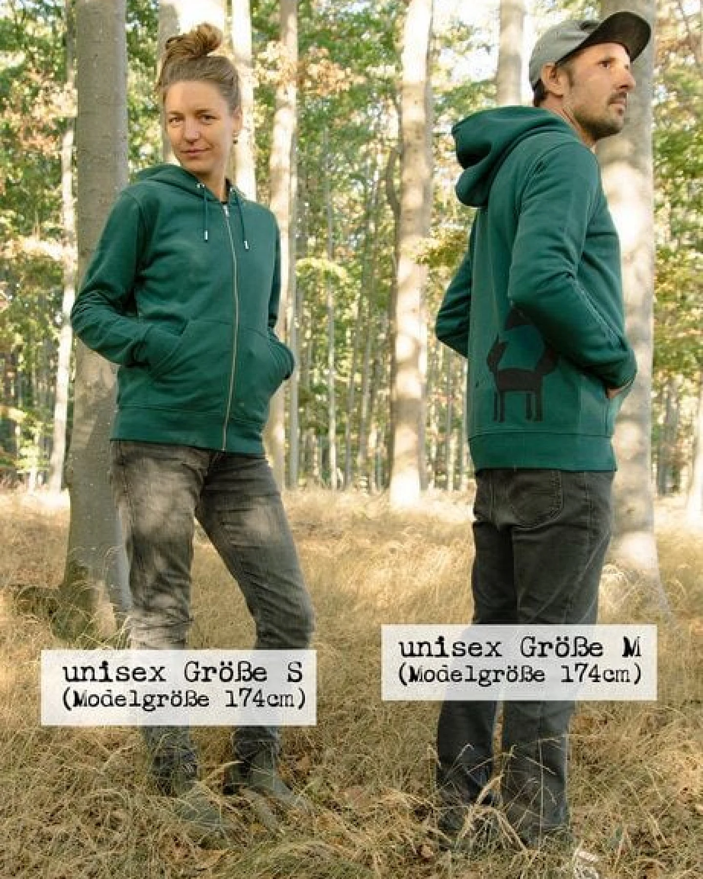 Cmig Franzi Fuchs Kapuzenjacke unisex – Ansicht 4