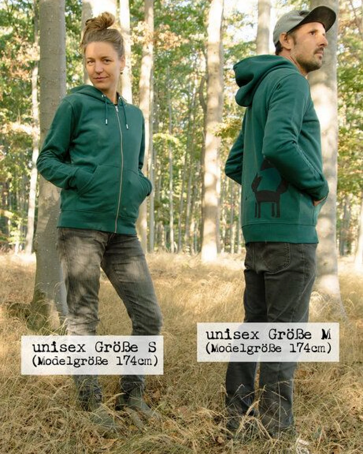 Cmig Franzi Fuchs Kapuzenjacke unisex – Ansicht 4
