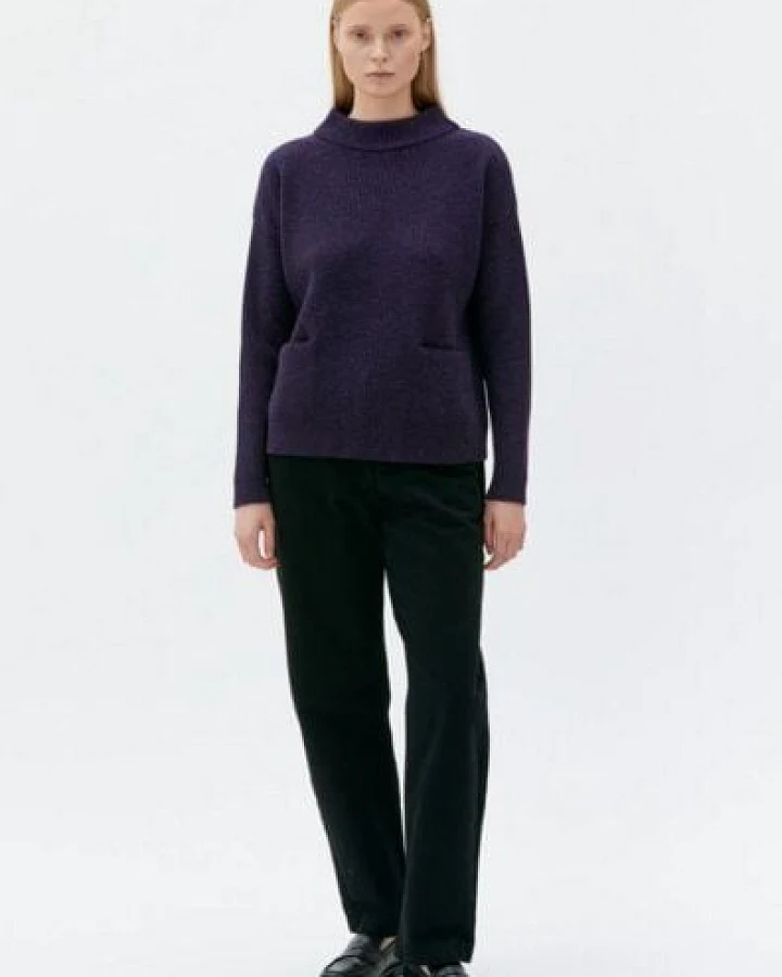 Maska HELGA Lammwolle Sweater mit Taschen