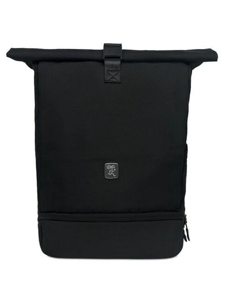 FUCHS & REBELL EDDIE Rolltop Rucksack – Mit Regenschutz & cleveren Fächern