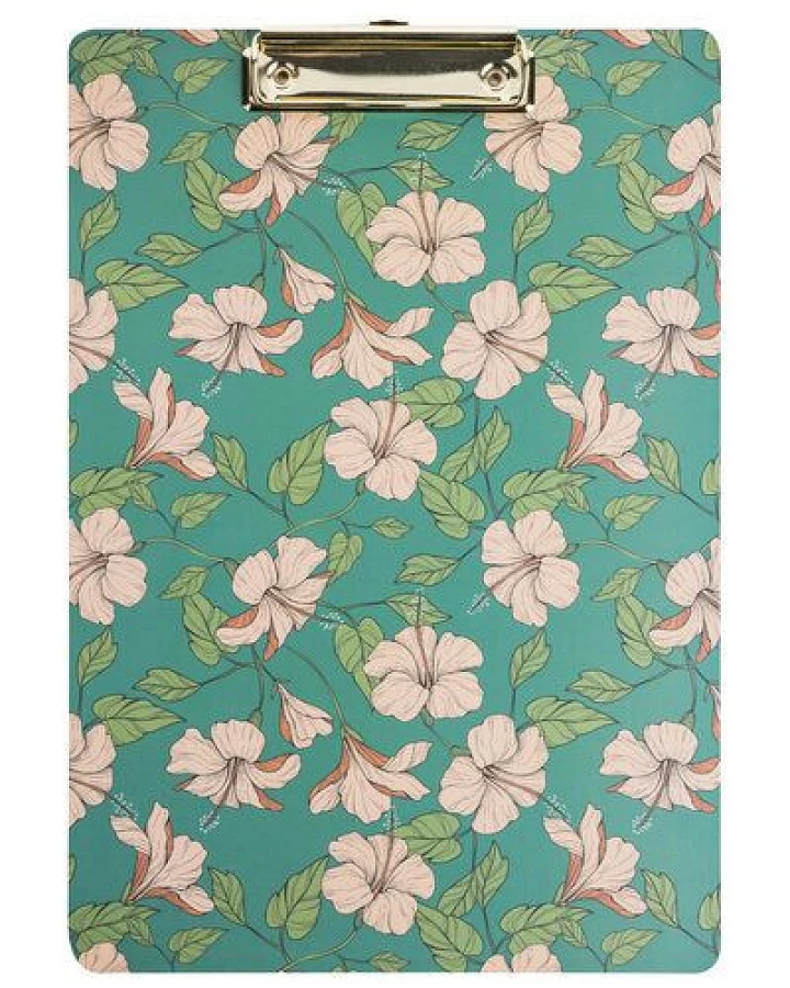TRANQUILLO Klemmbrett HIBISCUS (NB257)