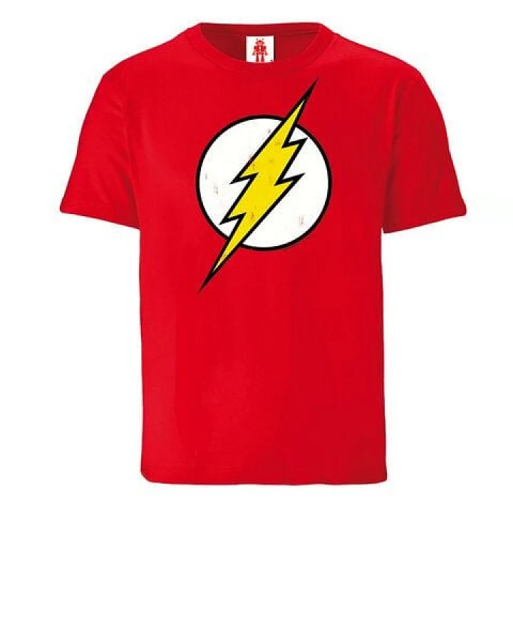 LOGOSH!RT LOGOSHIRT - DC Comics - Flash - Blitz-Logo - Bio T-Shirt Print - Junge & Mädchen