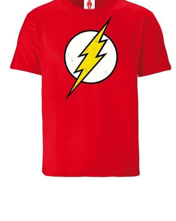 LOGOSH!RT LOGOSHIRT - DC Comics - Flash - Blitz-Logo - Bio T-Shirt Print - Junge & Mädchen
