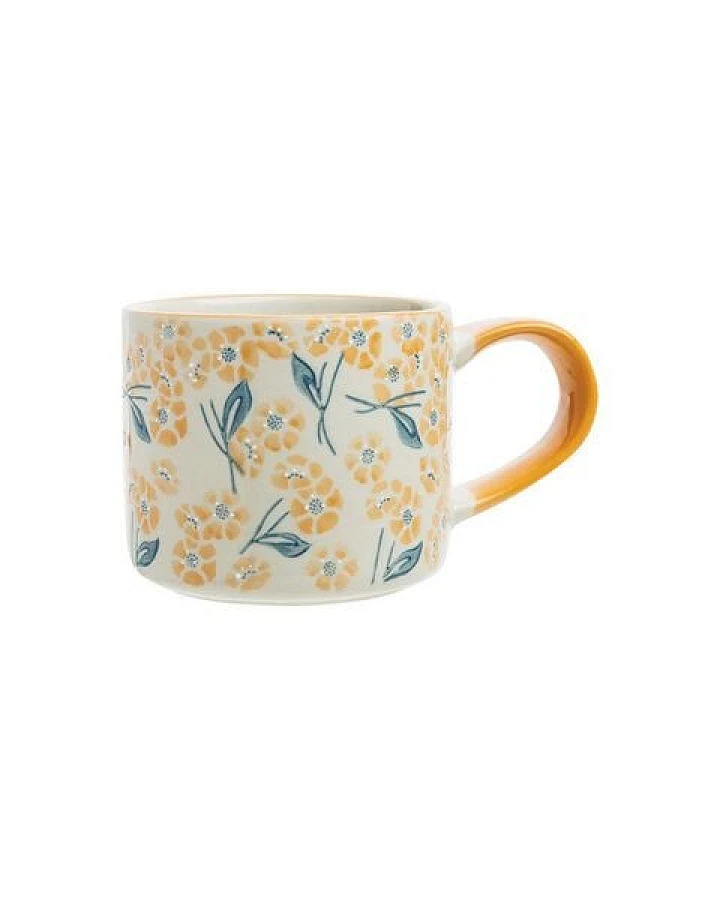 TRANQUILLO Tasse VINTAGE GARDEN aus Steinzeug, 400 ml (POR768, POR769, POR770)