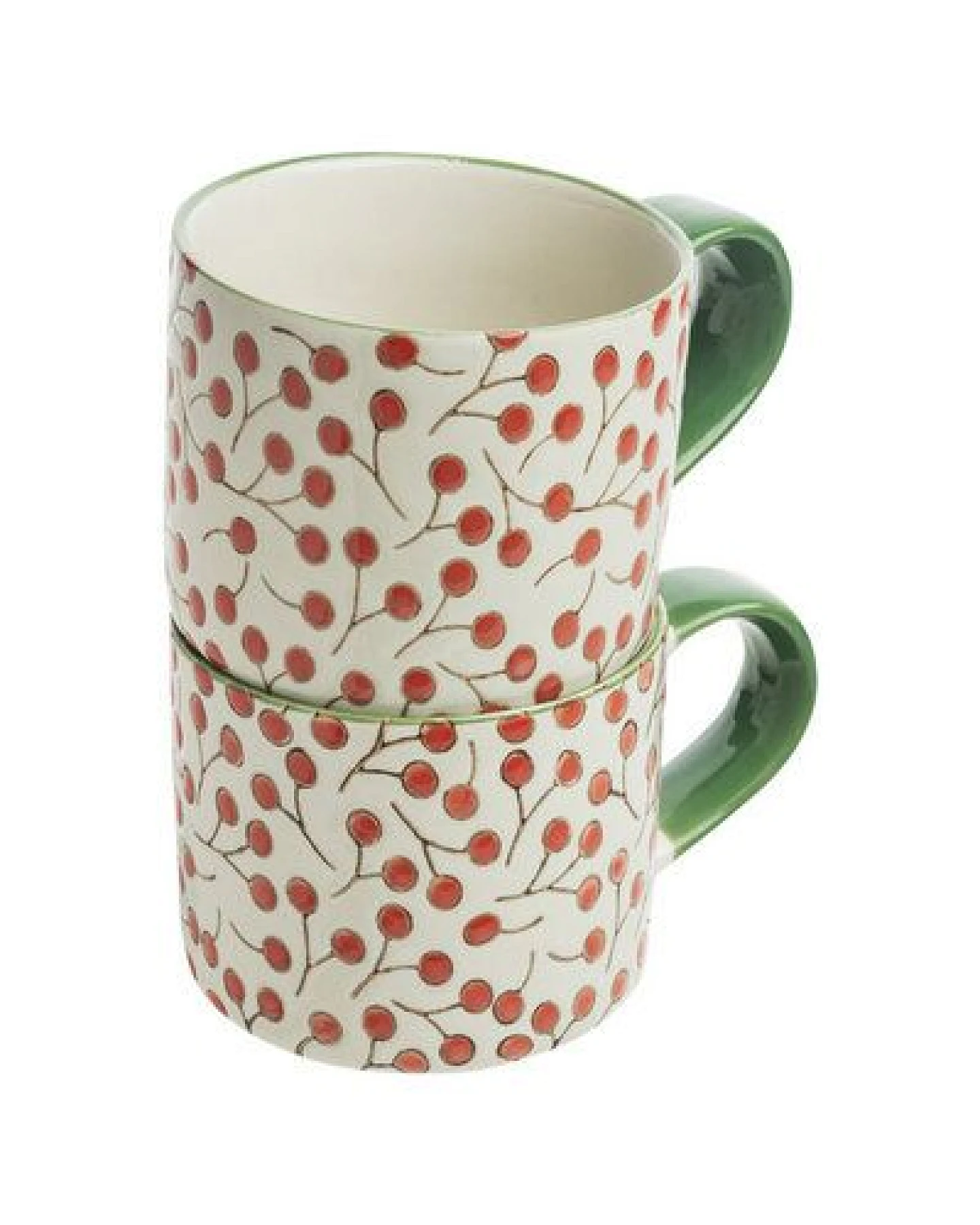 TRANQUILLO Tasse VINTAGE GARDEN aus Steinzeug, 400 ml (POR768, POR769, POR770) – Ansicht 3