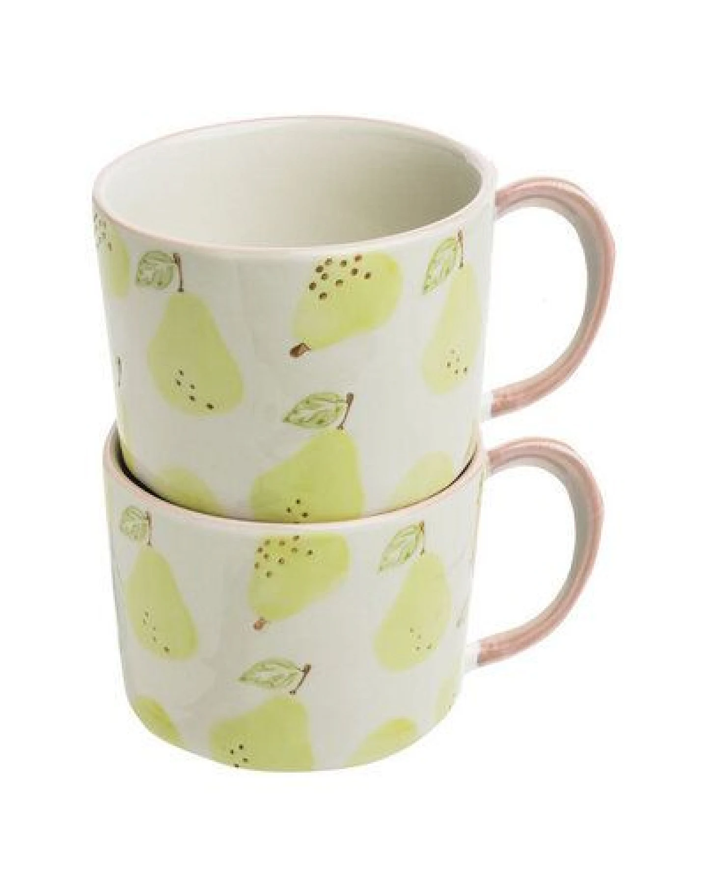 TRANQUILLO Tasse VINTAGE GARDEN Früchte aus Steinzeug, 300 ml (POR771, POR772, POR773) – Ansicht 3