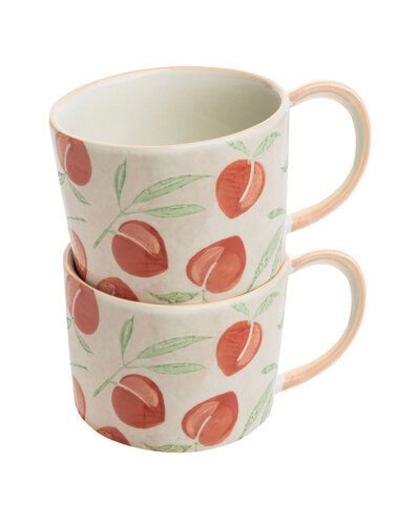 TRANQUILLO Tasse VINTAGE GARDEN Früchte aus Steinzeug, 300 ml (POR771, POR772, POR773) – Ansicht 3