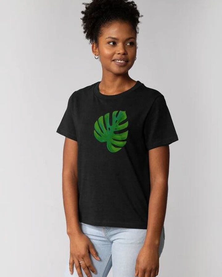 watapparel T-Shirt Frauen Monstera 2.0