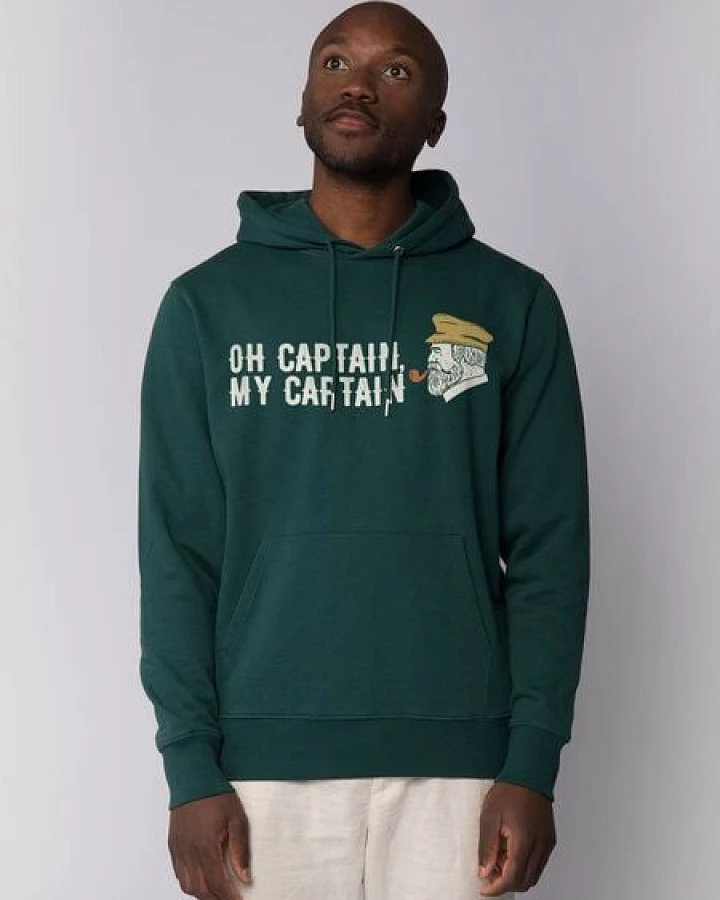 Produktseite: watapparel Hoodie Unisex Oh captain my captain